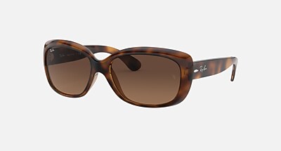 NEW Ray-Ban Jackie Ohh Sunglasses Green Polarized Lens Black Frame RB4101 58-17 Ray-Ban Jackie Ohh Black/Dark Green 58 mm Women main image 2