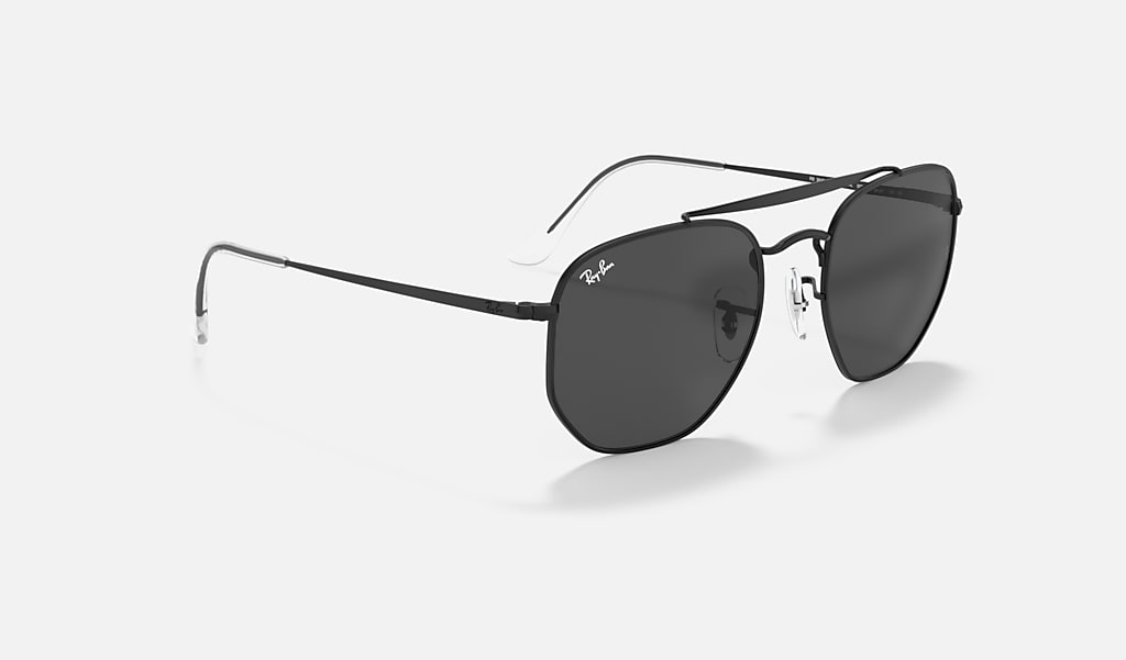 Marshal Sunglasses in Black and Dark Grey | Ray-Ban®