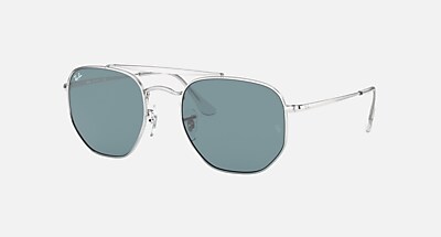 MARSHAL Sunglasses in Gunmetal and Brown/Silver Gradient  display picture 1