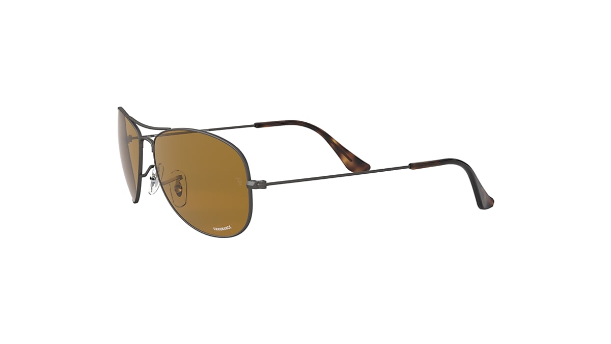 RB3562 CHROMANCE Sunglasses in Gunmetal and Brown - RB3562 | Ray 