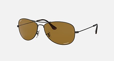 RB3562 CHROMANCE Sunglasses in Gunmetal and Brown - RB3562