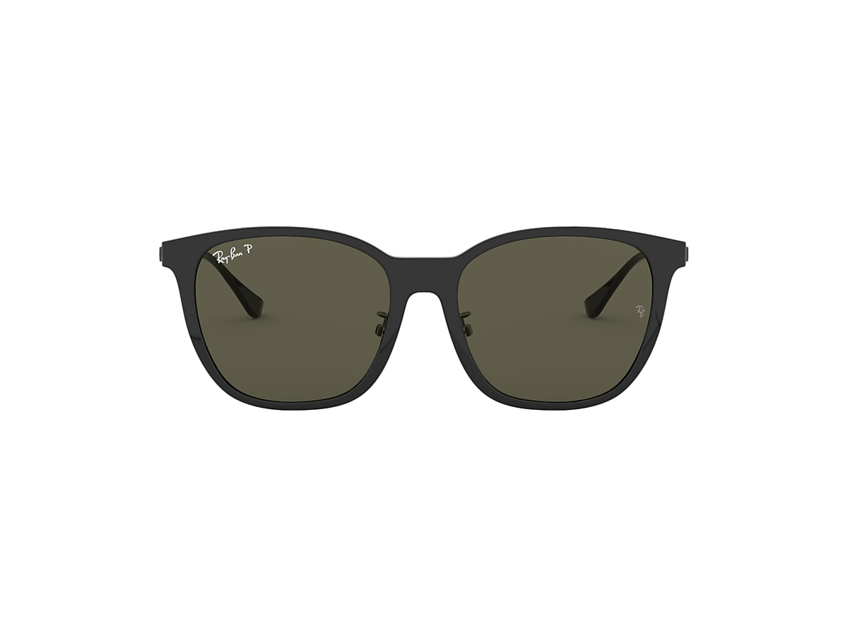 RB4333D Sunglasses in Black and G-15 Green - RB4333D | Ray