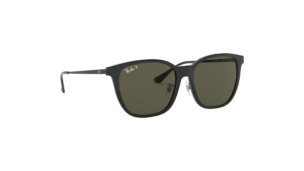 小物 Ray-Ban RB4334D 55size Amazon.com: Ray-Ban Men's RB4334D Round Sunglasses, Black