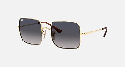 SQUARE 1971 CLASSIC Sunglasses in Arista Gold and Light  display picture 2