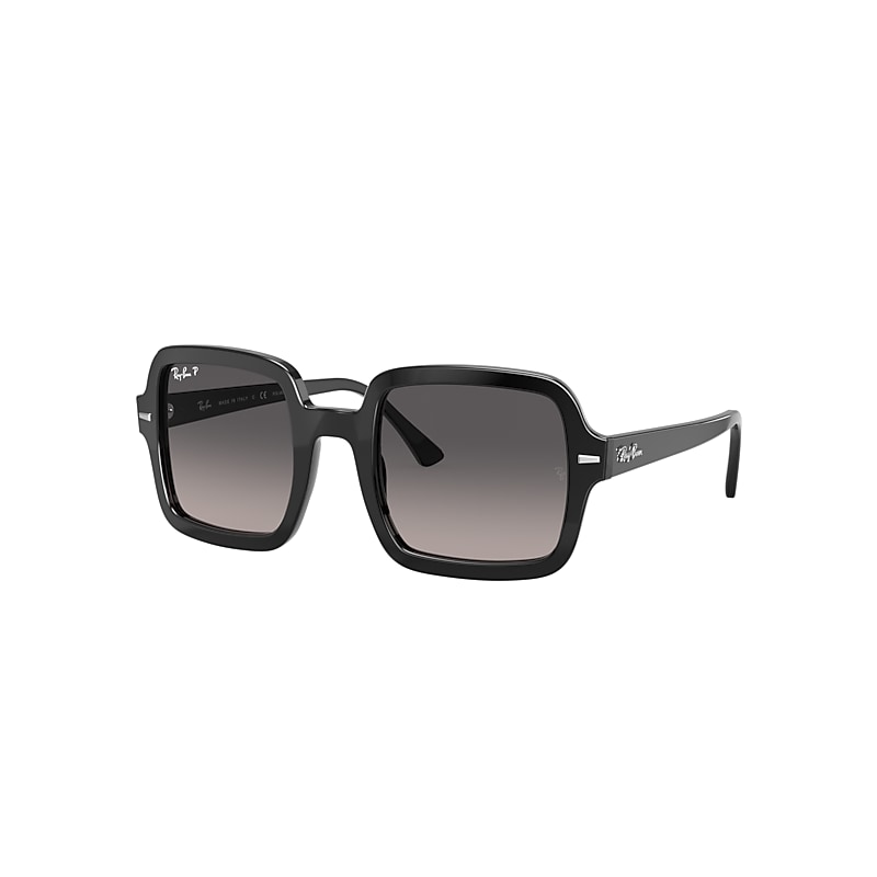 Ray-Ban Rb2188 Sunglasses Black Frame Grey Lenses Polarized 53-24 product image