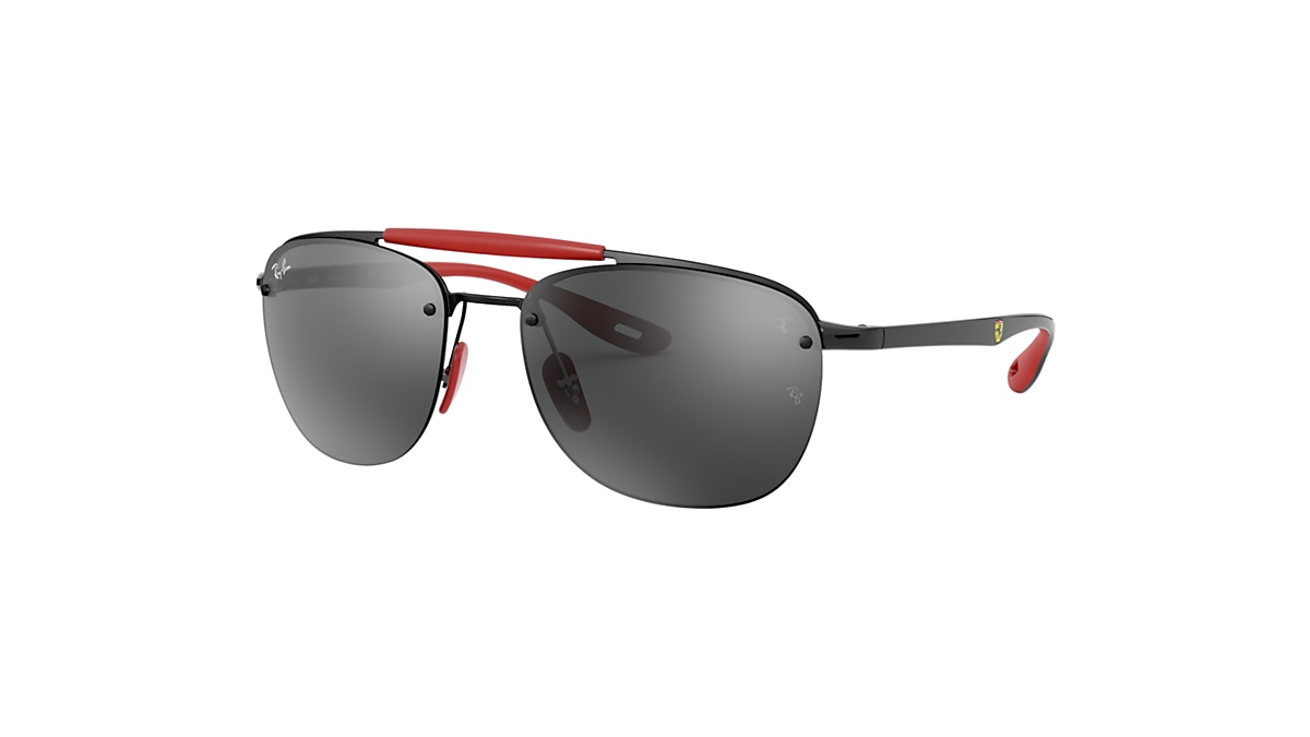 RB3662M SCUDERIA FERRARI COLLECTION Sunglasses in Black