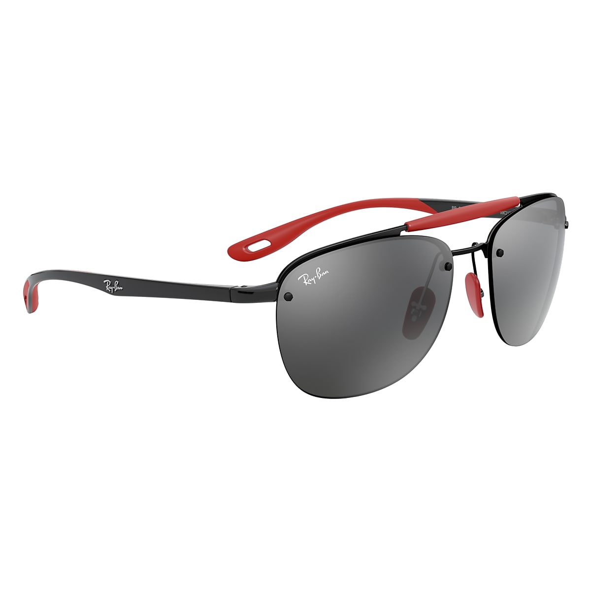 RB3662M SCUDERIA FERRARI COLLECTION Sunglasses in Black and Grey