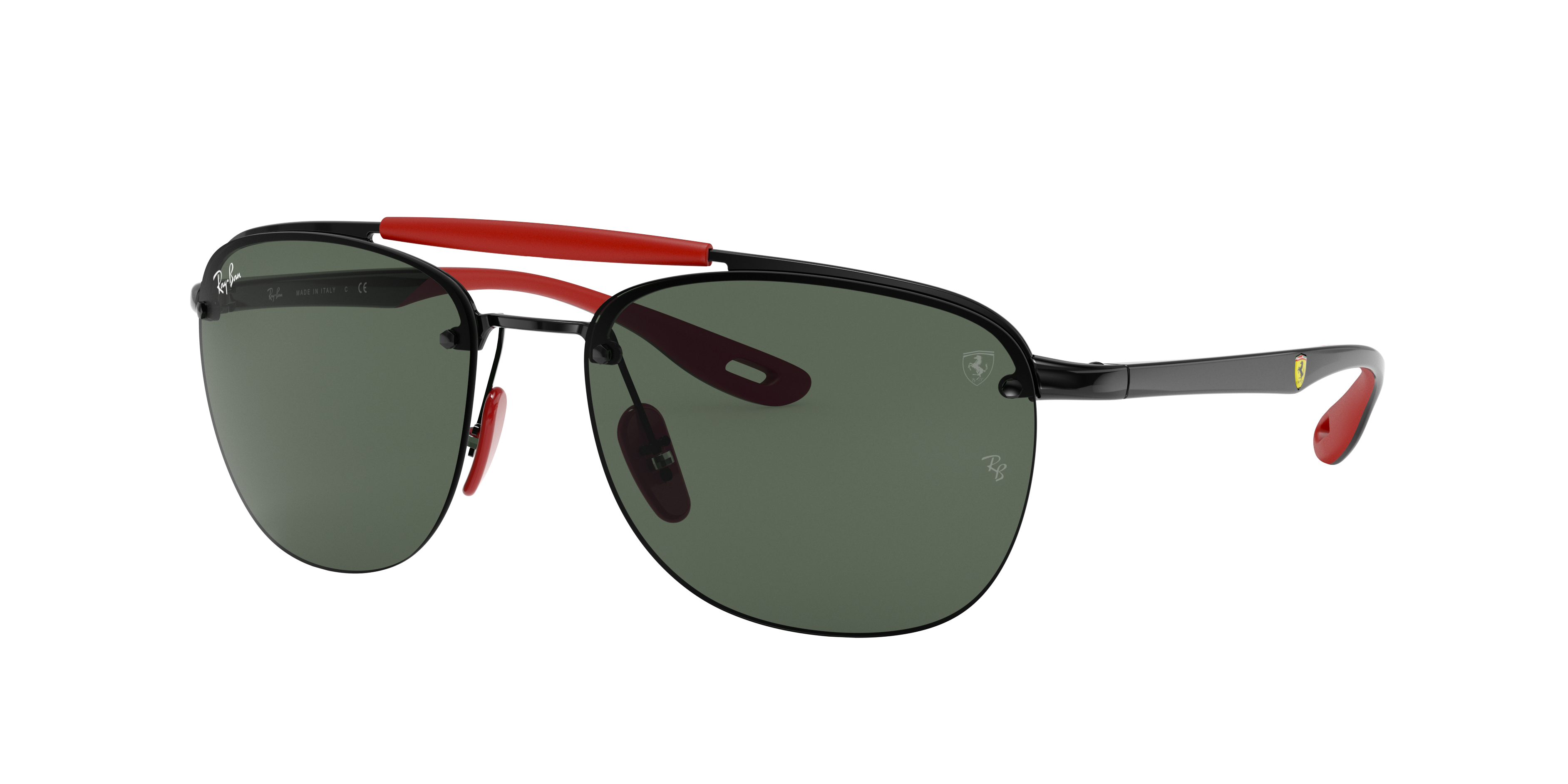Gafas de Sol Scuderia Ferrari Collection en Negro y Verde Ray-Ban®