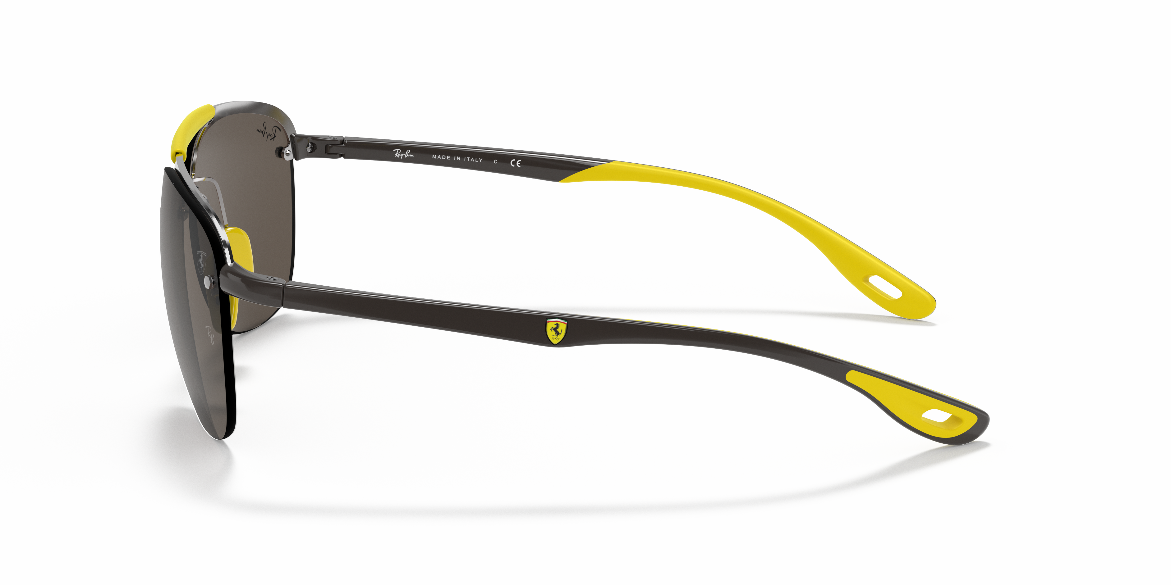 ray ban ferrari gialli