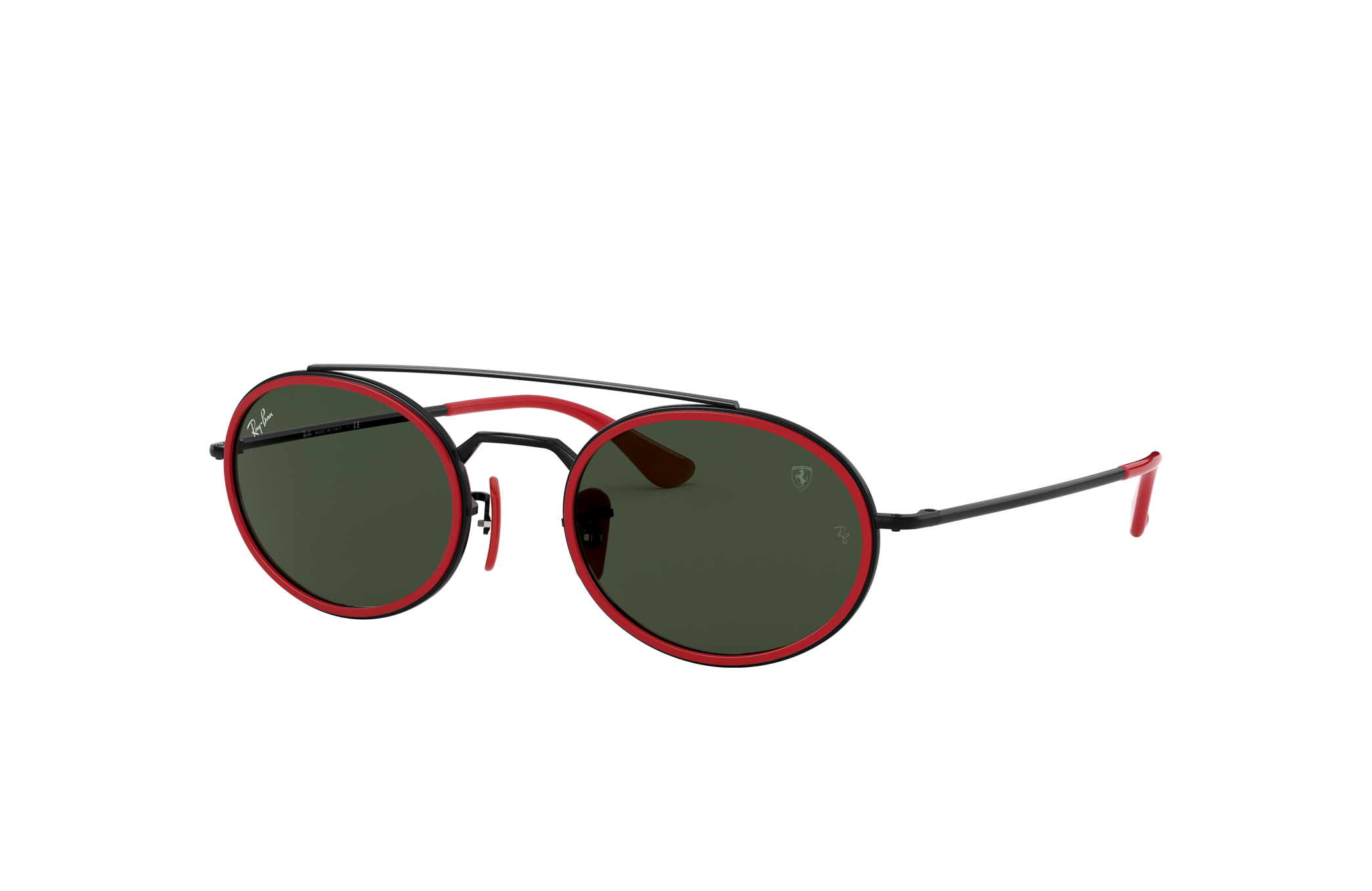 Rb3847m Scuderia Ferrari Collection Sunglasses in Black and Green | Ray-Ban®