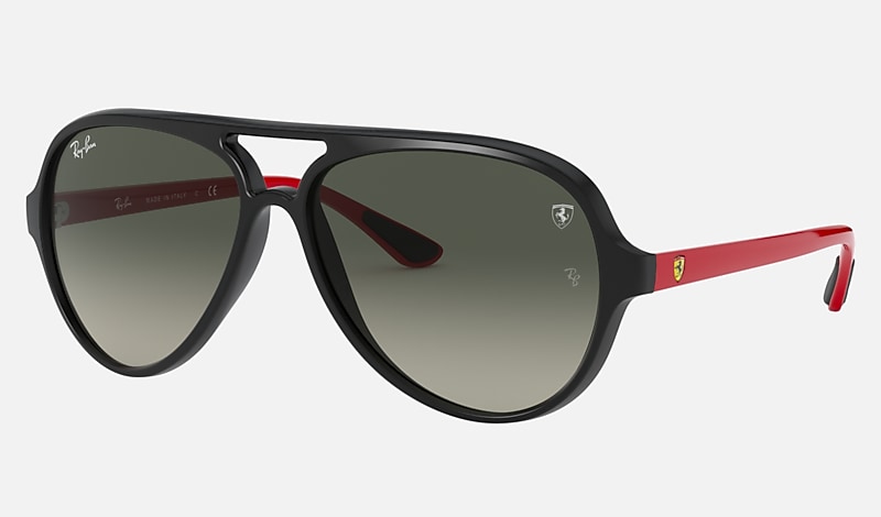 RB4125M SCUDERIA FERRARI COLLECTION Sunglasses in Black Grey RB4125M | Ray-Ban®