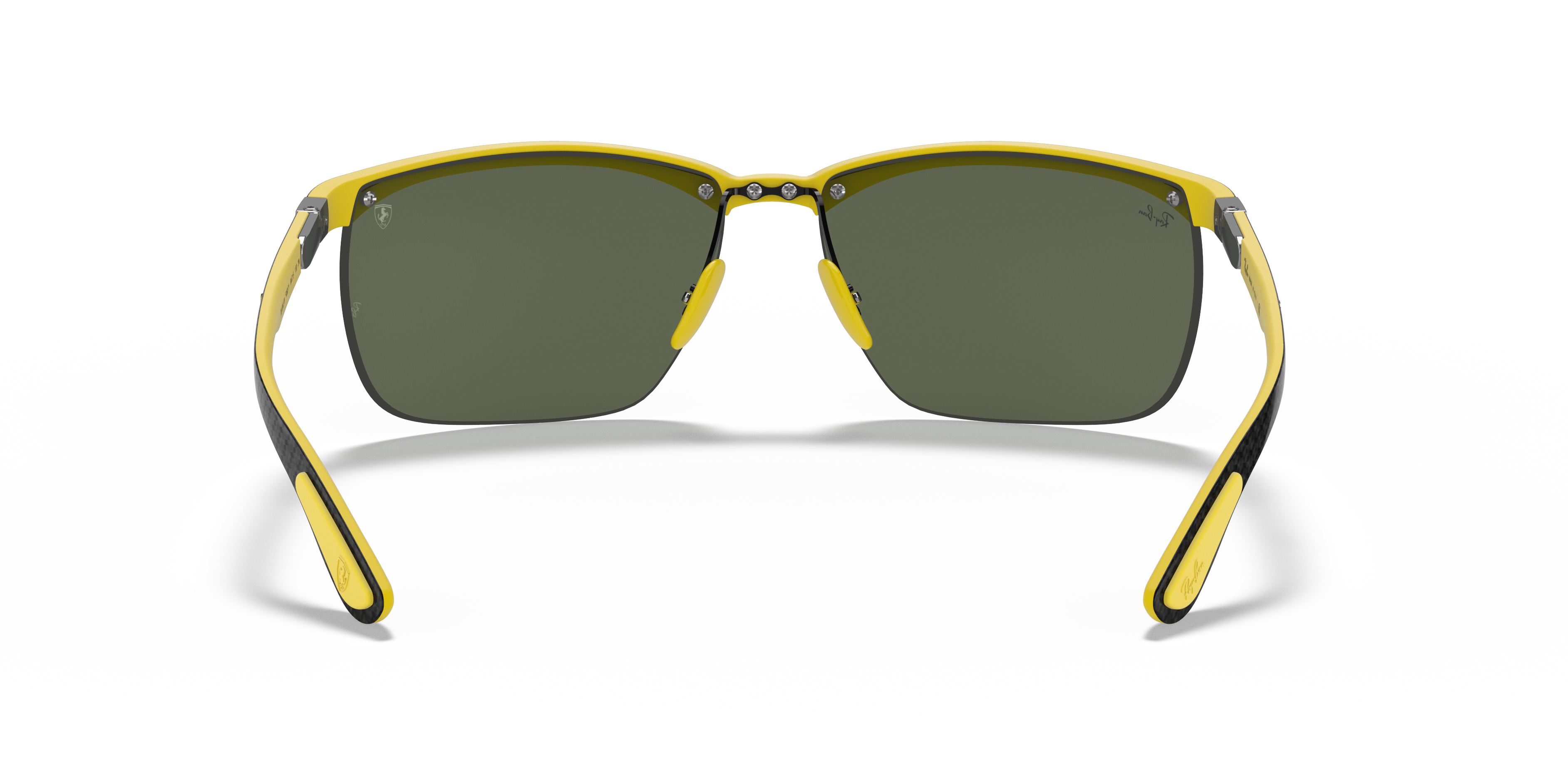 Save 14% Mens Sunglasses Ray-Ban Sunglasses Ray-Ban Rb8324m Scuderia Ferrari Collection Sunglasses Black Frame Green Lenses 64-15 for Men 