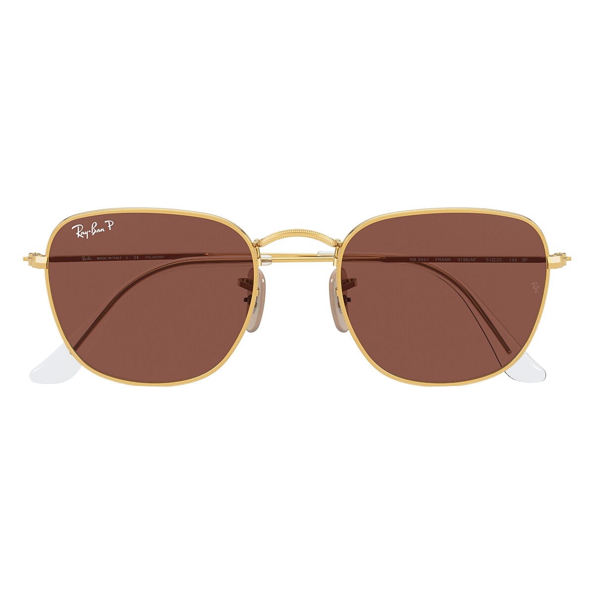 Frank Sunglasses in Gold and Purple | Ray-Ban®