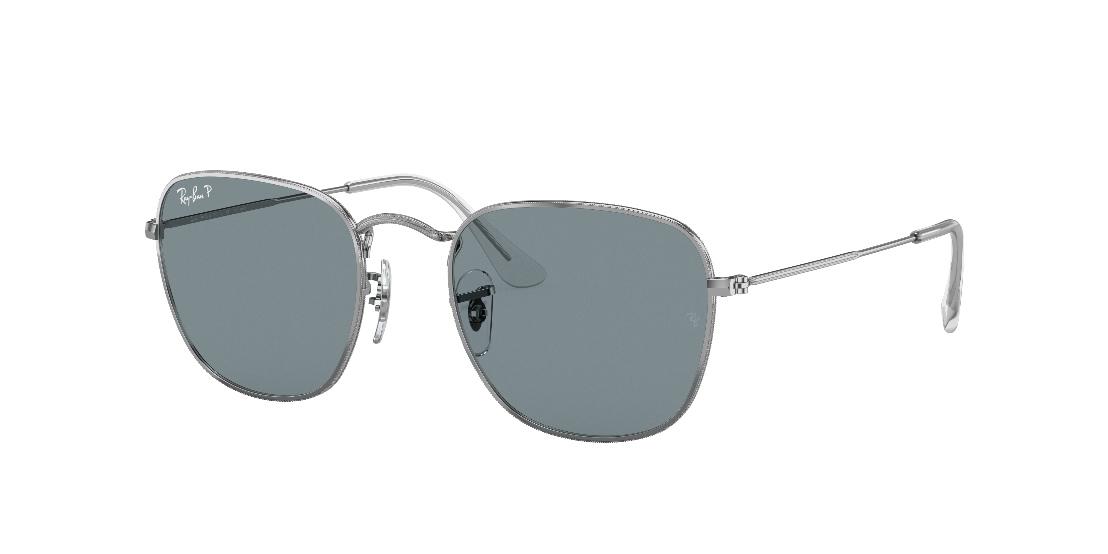 rayban frank silver