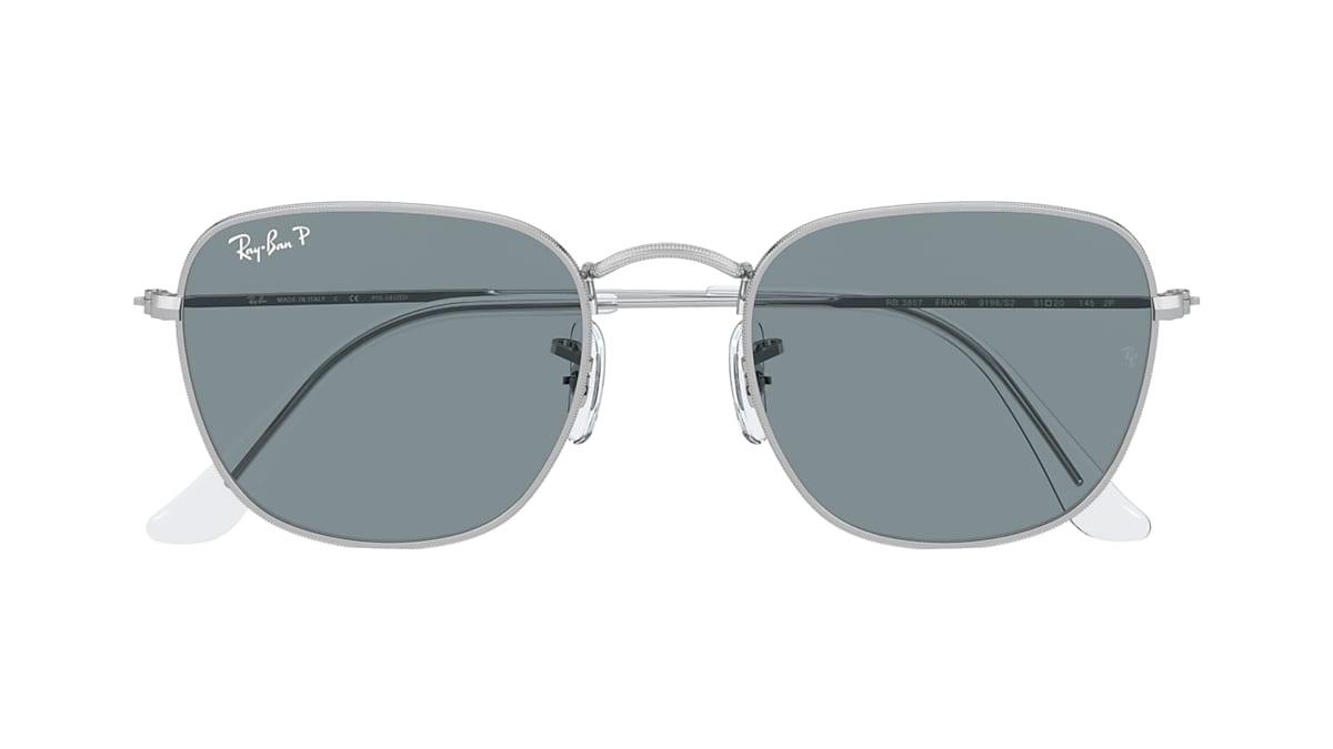 FRANK Sunglasses in Silver and Blue - RB3857 | Ray-Ban® CA