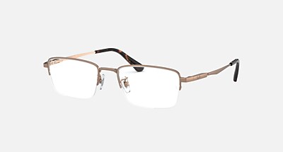 RB8763 OPTICS Eyeglasses with White Gold Frame - RB8763D | Ray-Ban®