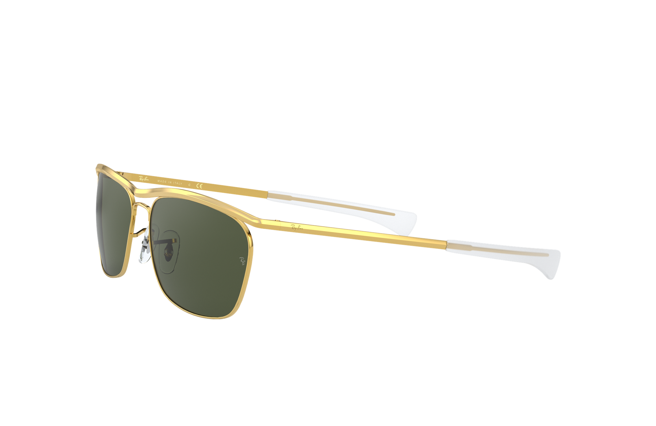 レイバン公式ストア】 Ray-Ban® Olympian Ii Deluxe サングラス | ゴールド X グリーン - RB3619