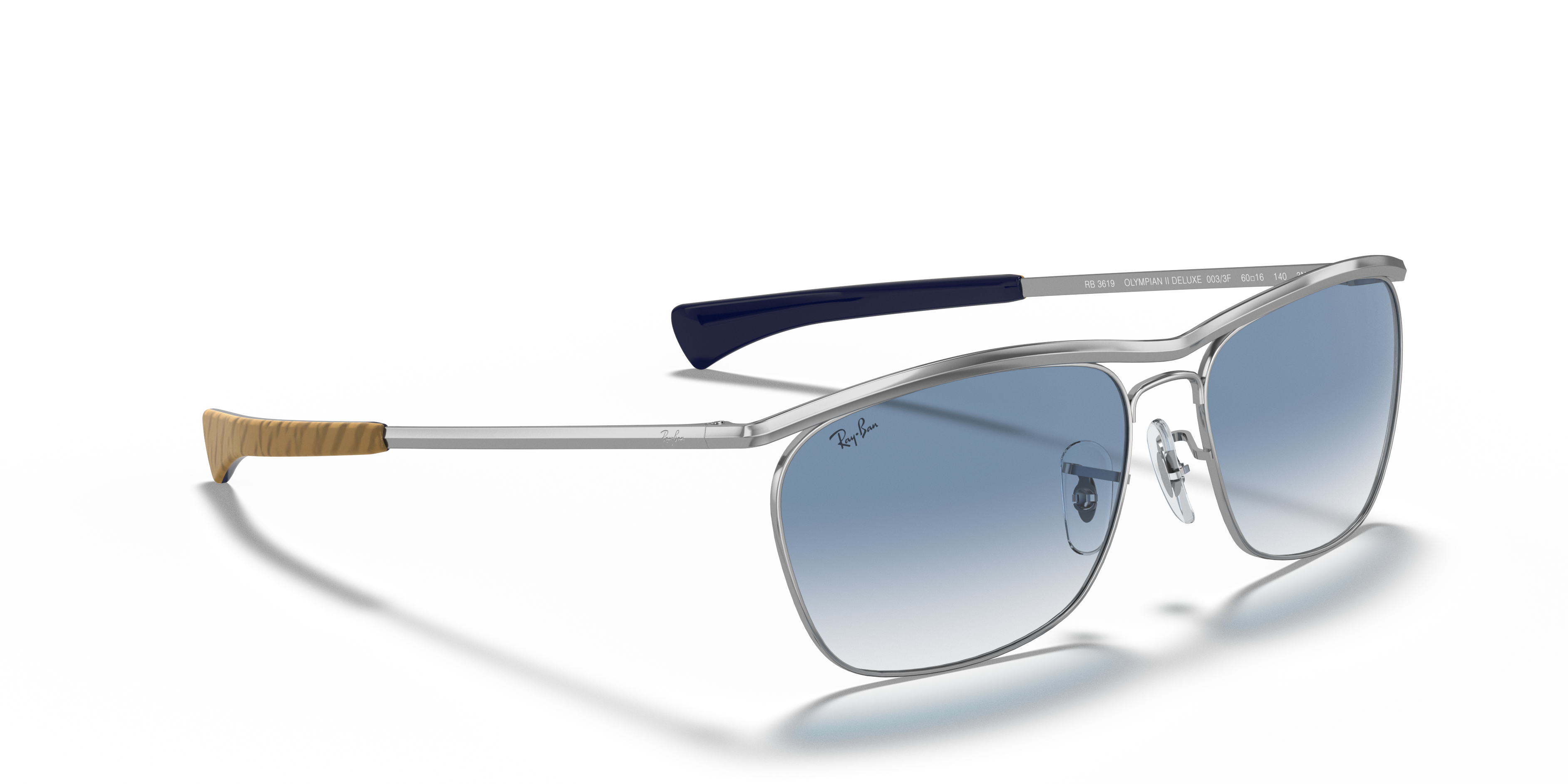 ray ban olympian silver