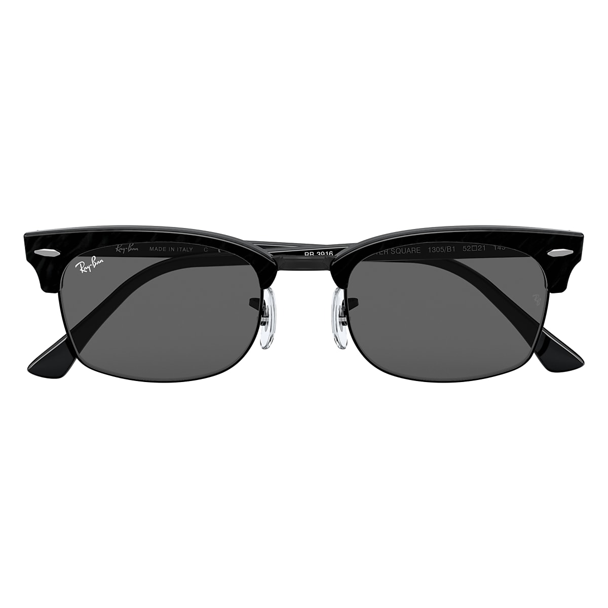 SQUARE Sunglasses Black and Dark - RB3916 | Ray-Ban® US