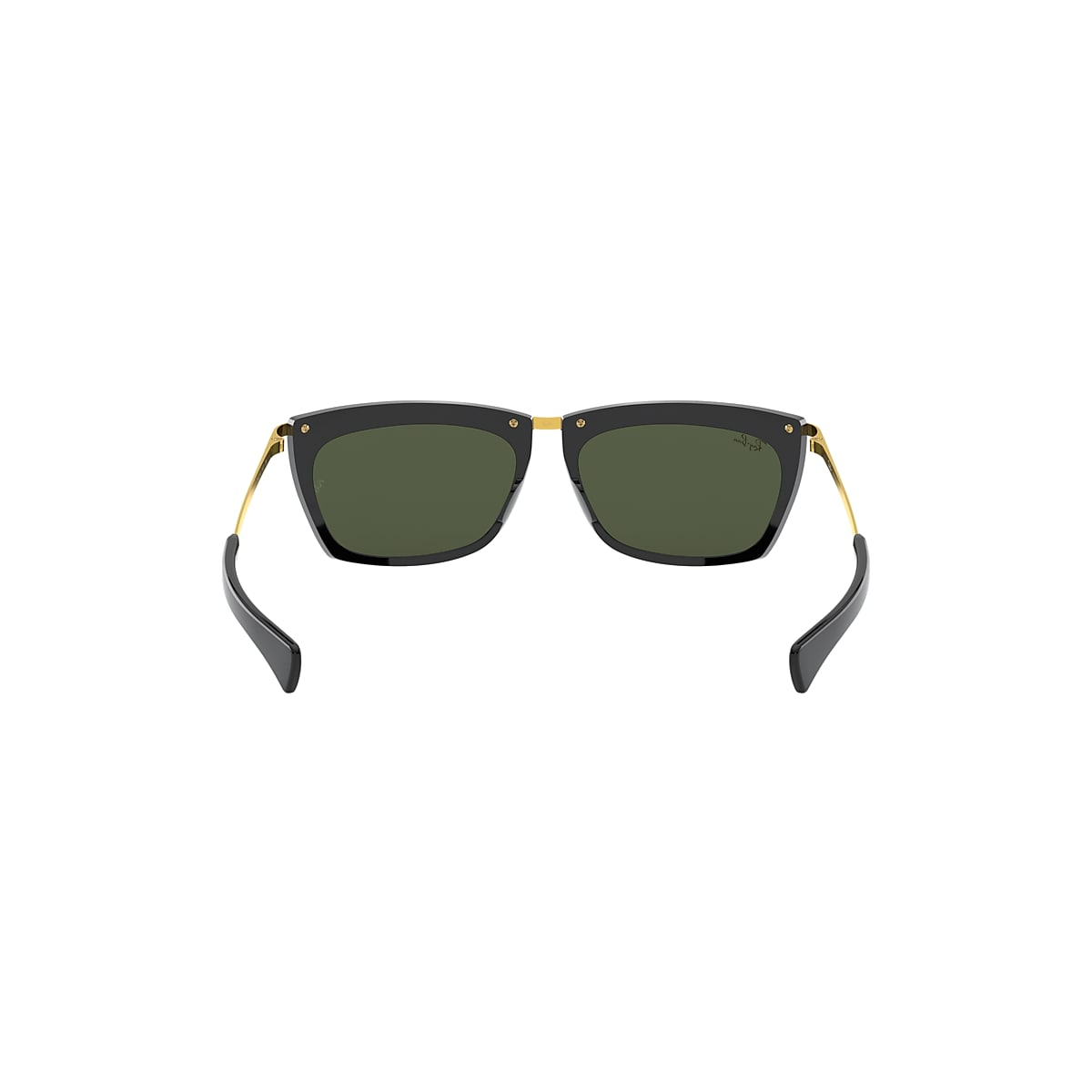 OLYMPIAN II Sunglasses in Black and Green - RB2419 | Ray-Ban® EU