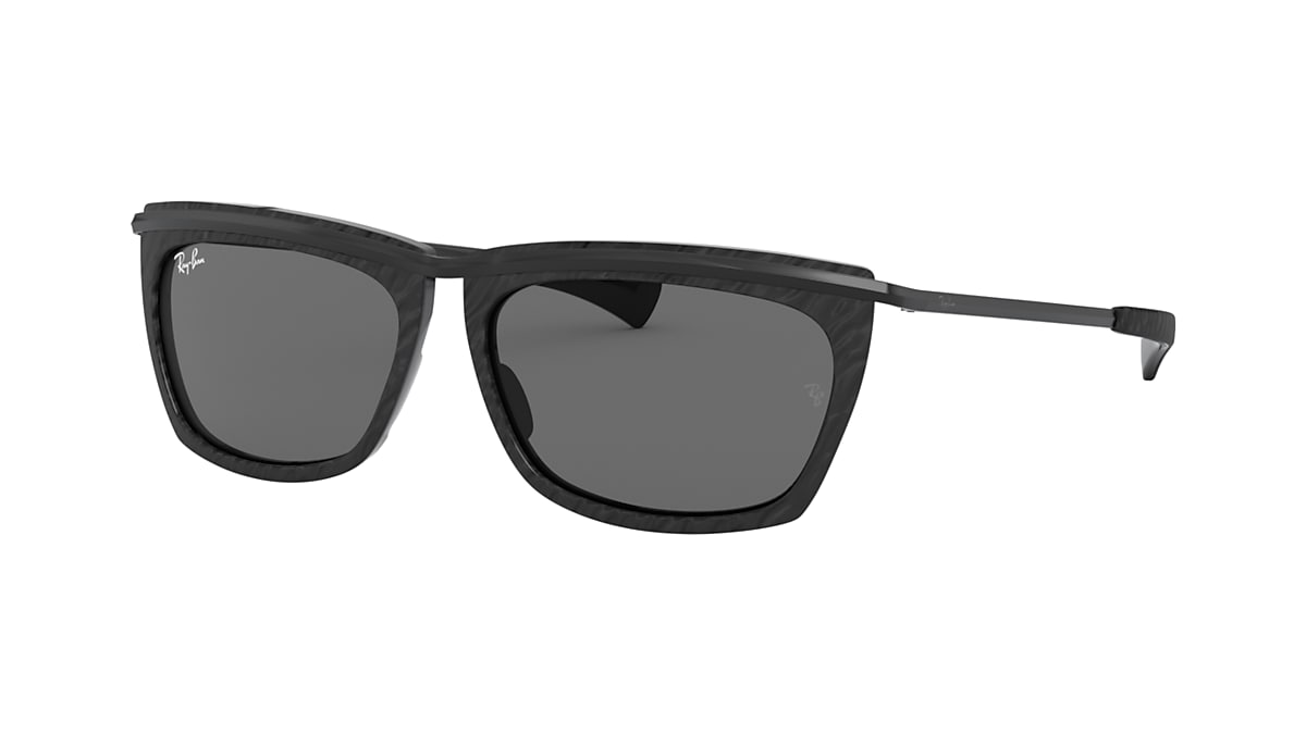 OLYMPIAN II Sunglasses in Black and Grey - RB2419 | Ray-Ban® CA