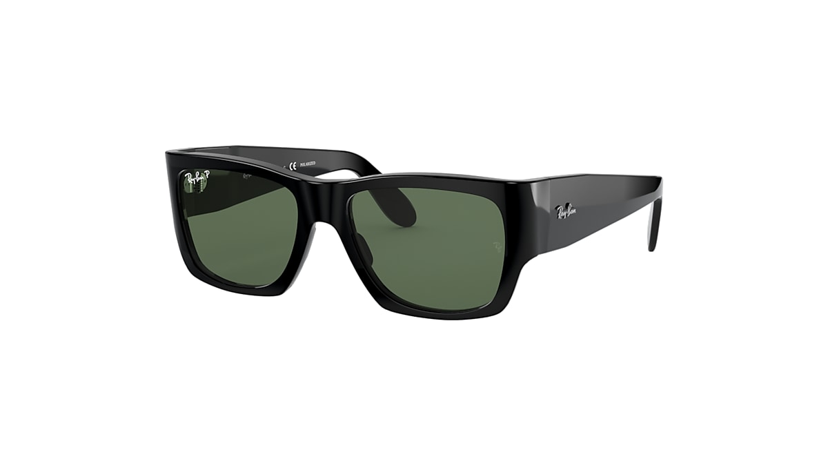 NOMAD Sunglasses in Black and Green - RB2187 | Ray-Ban® EU