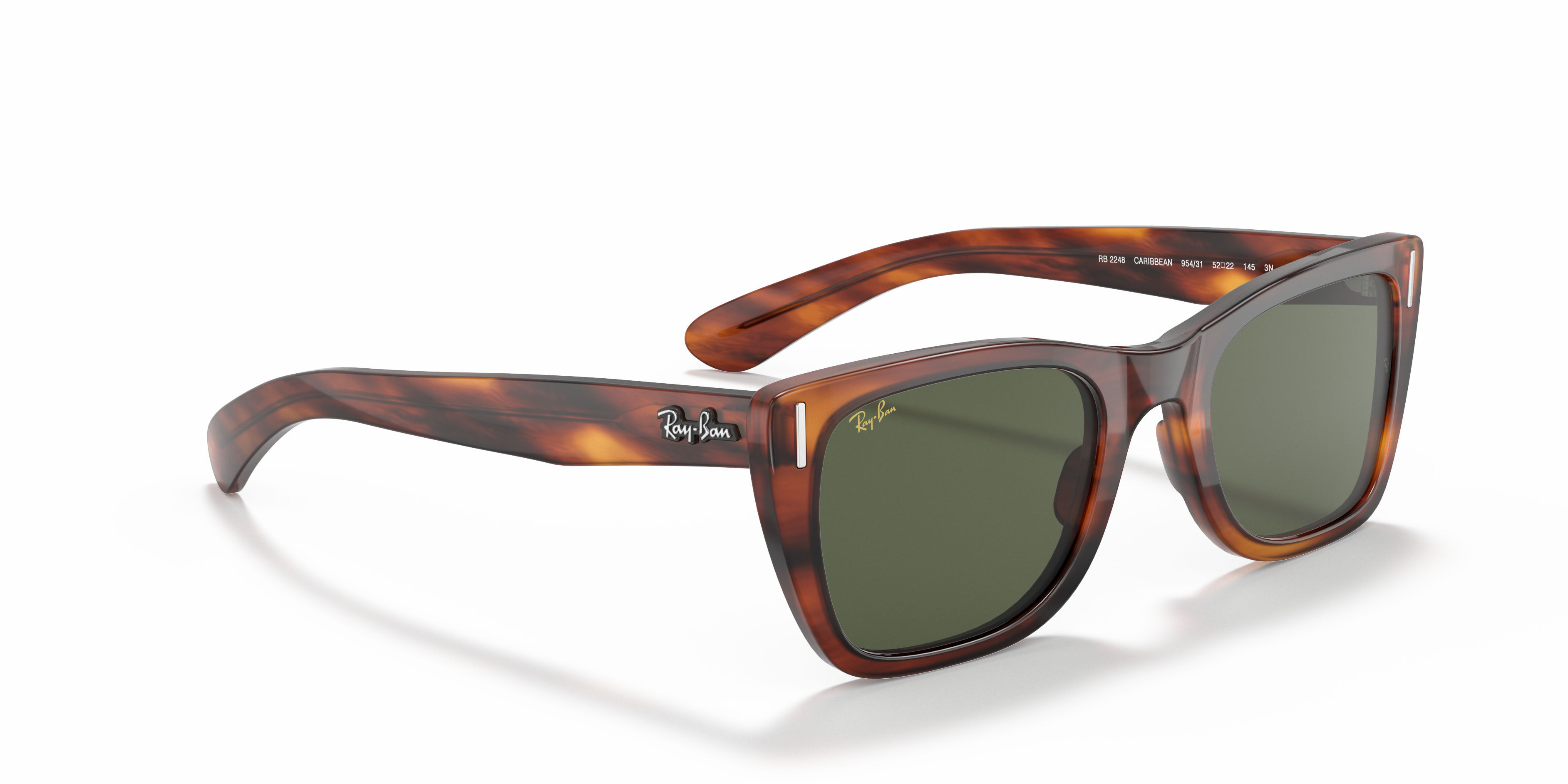 ray ban caribbean legend gold