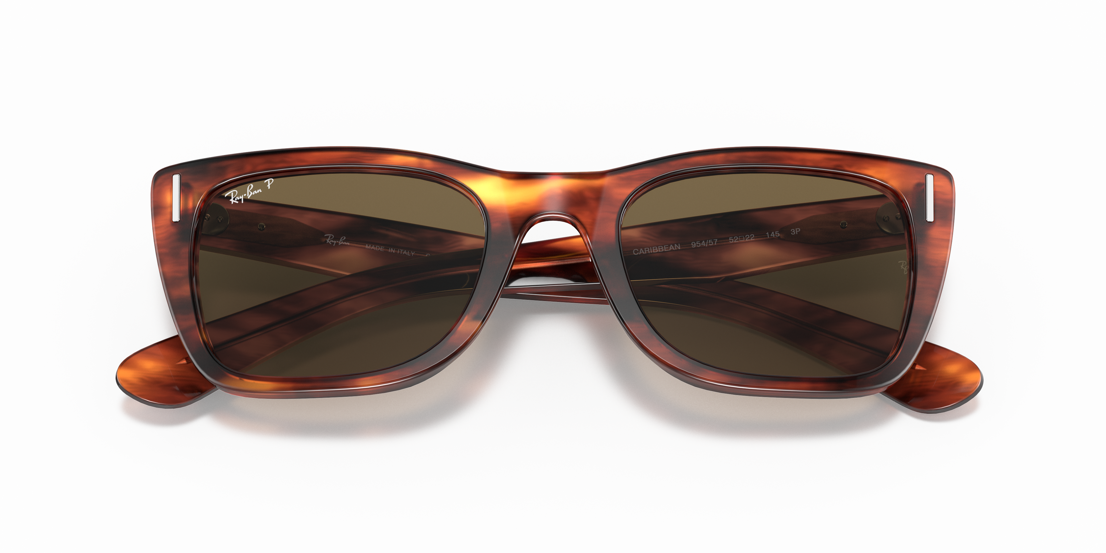 striped havana ray ban