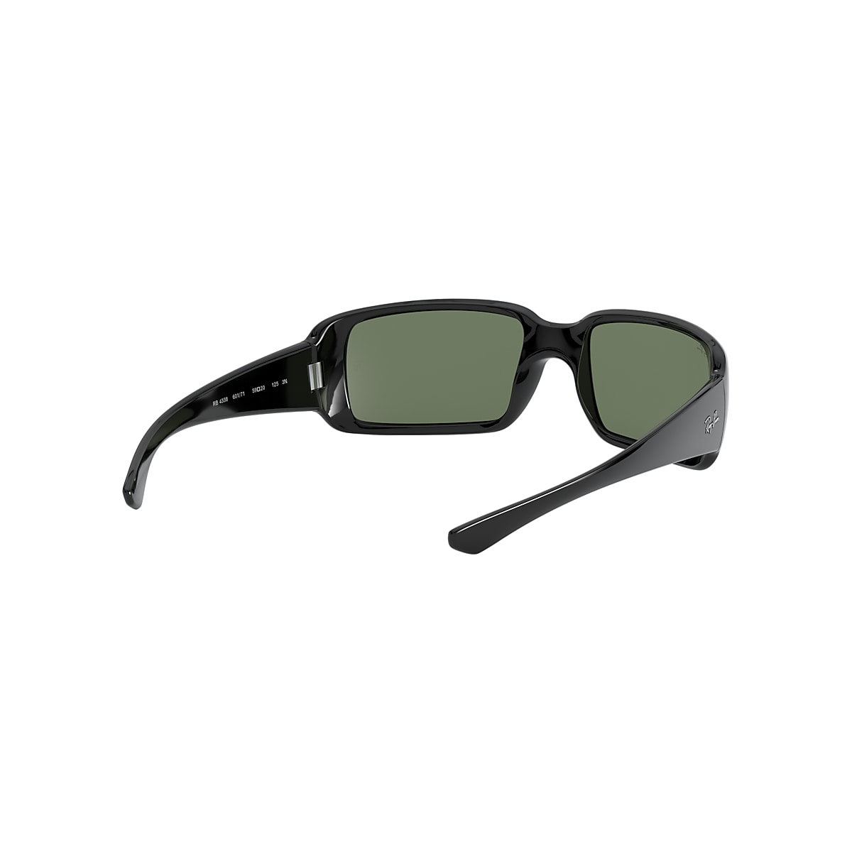 RB4338 Sunglasses in Black and Dark Green RB4338 Ray Ban US