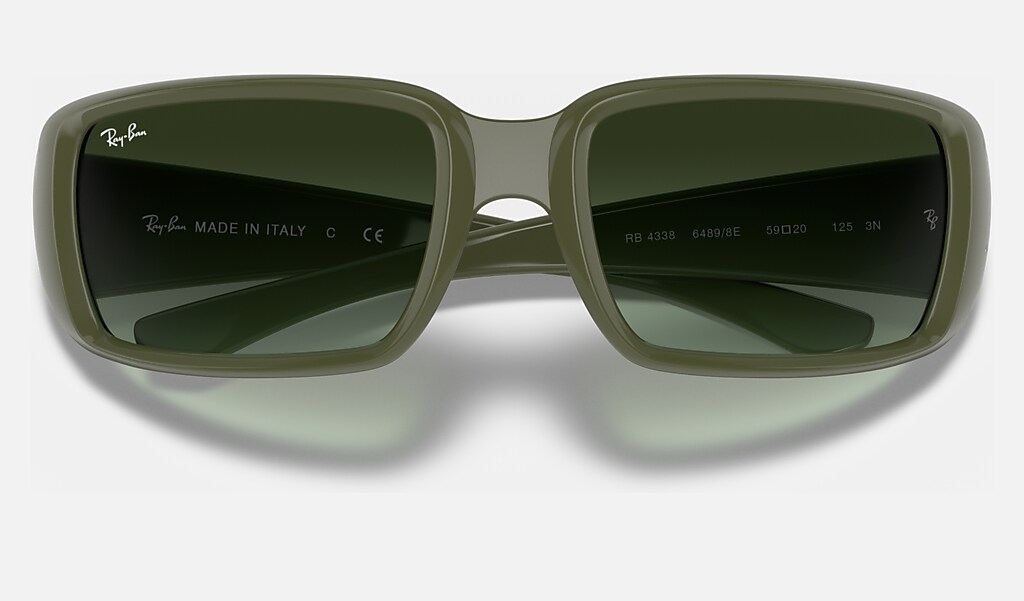 Rb4338 Sunglasses in Military Green and Green | Ray-Ban®