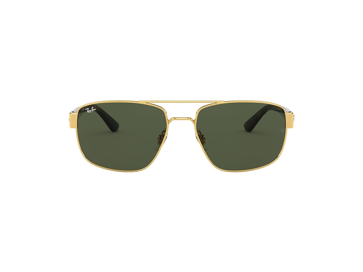 RB3663 Sunglasses in Arista Gold and G-15 Green - RB3663 RB3663 Sunglasses in Arista Gold and G-15 Green - RB3663