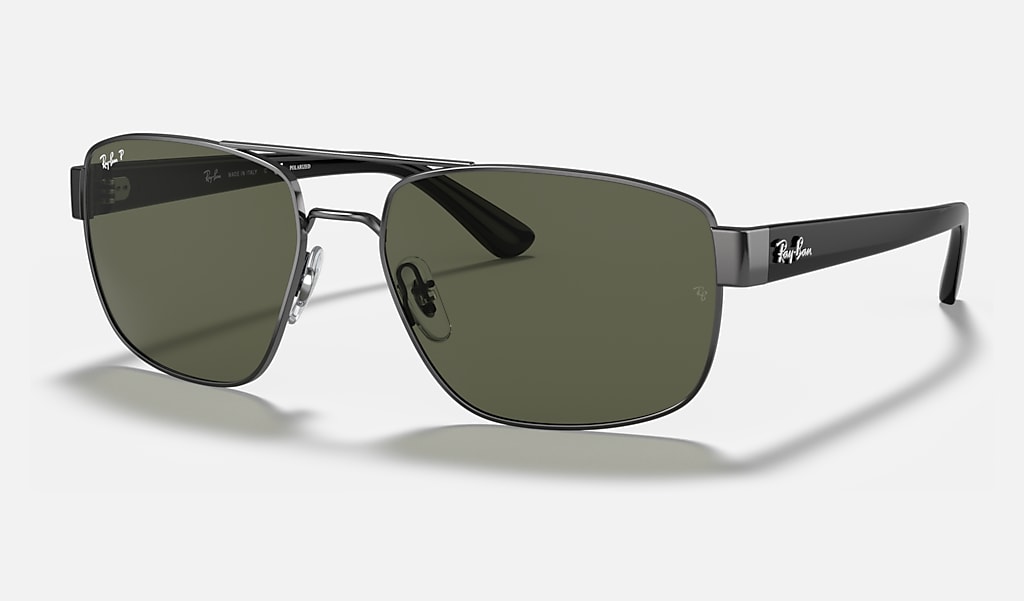 Rb3663 Sunglasses in Gunmetal and Green | Ray-Ban®