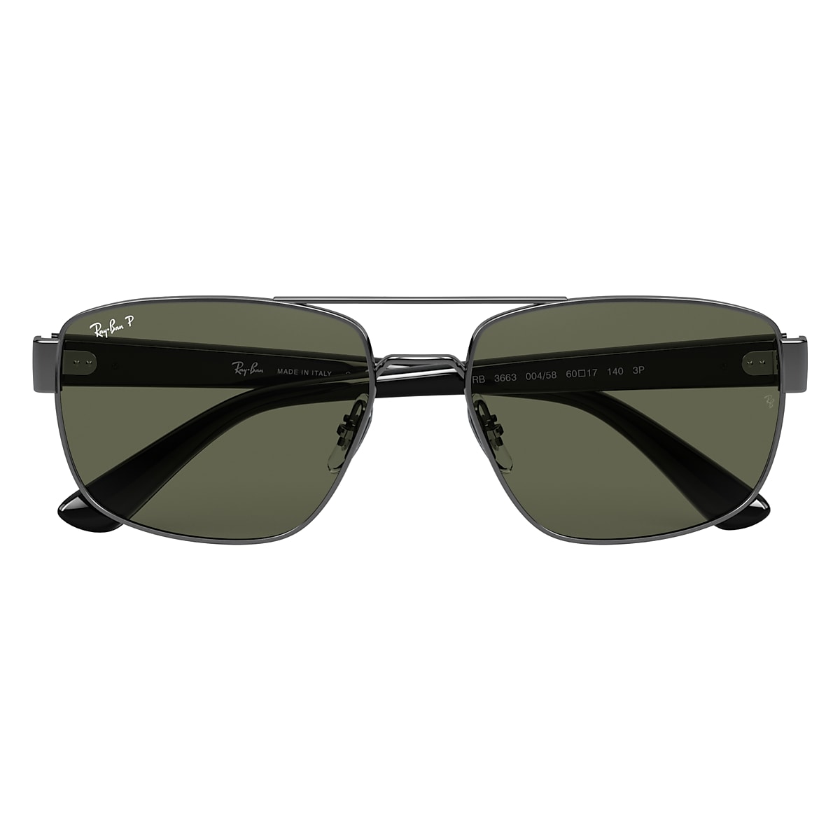 RB3663 Sunglasses in Gunmetal and Green - RB3663 | Ray-Ban® US