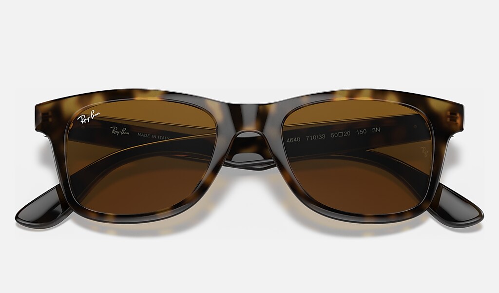 ray ban gradient brown havana