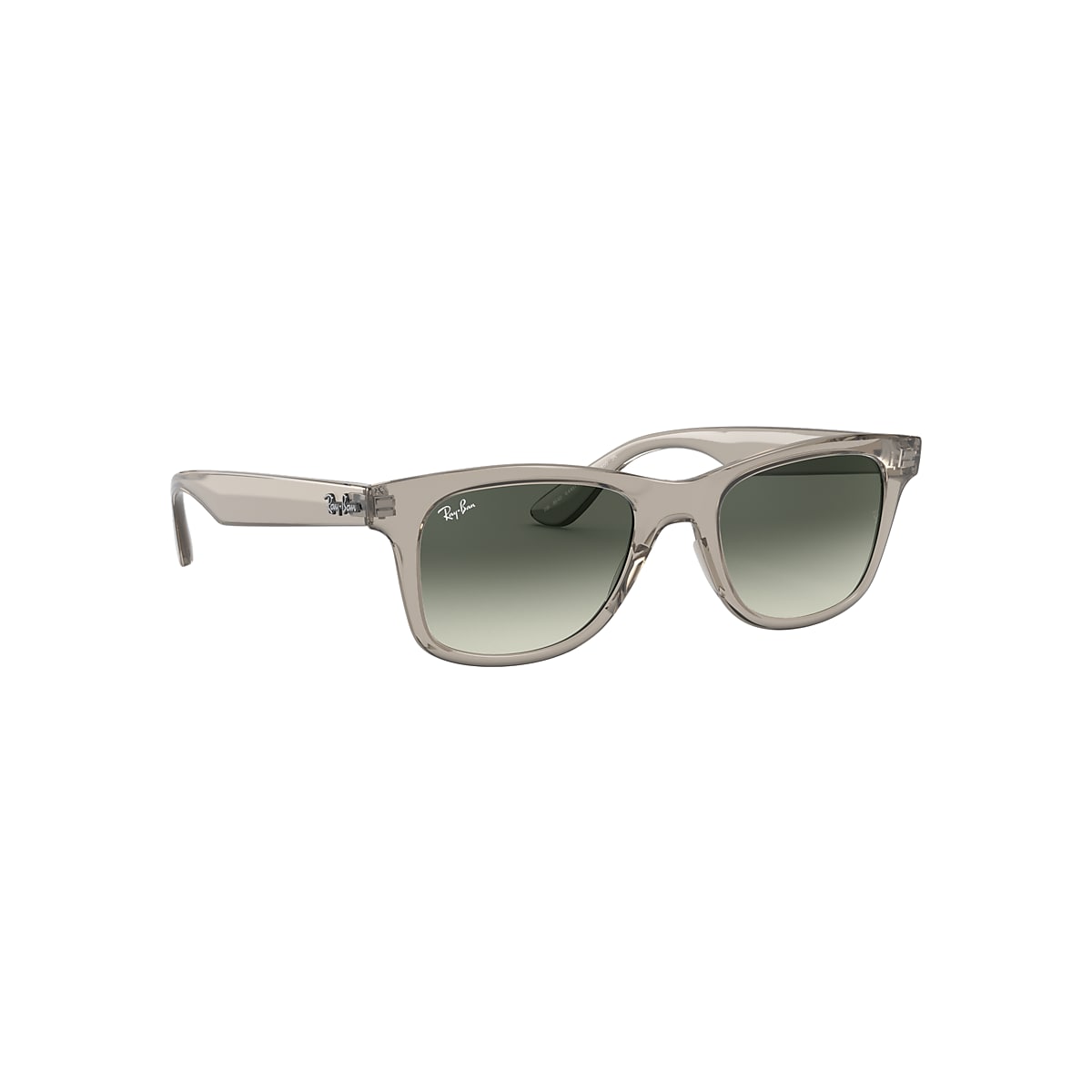 Zij zijn Monteur vorm Rb4640 Sunglasses in Transparent Grey and Grey | Ray-Ban®