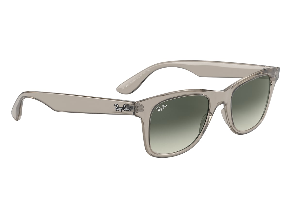 Zij zijn Monteur vorm Rb4640 Sunglasses in Transparent Grey and Grey | Ray-Ban®