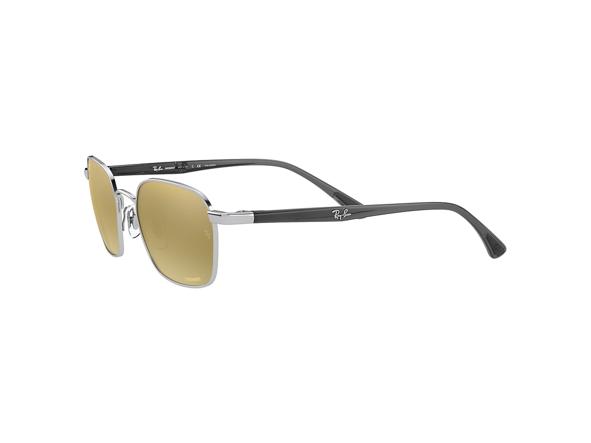 RB3664CH CHROMANCE Sunglasses in Silver and Green - RB3664CH | Ray