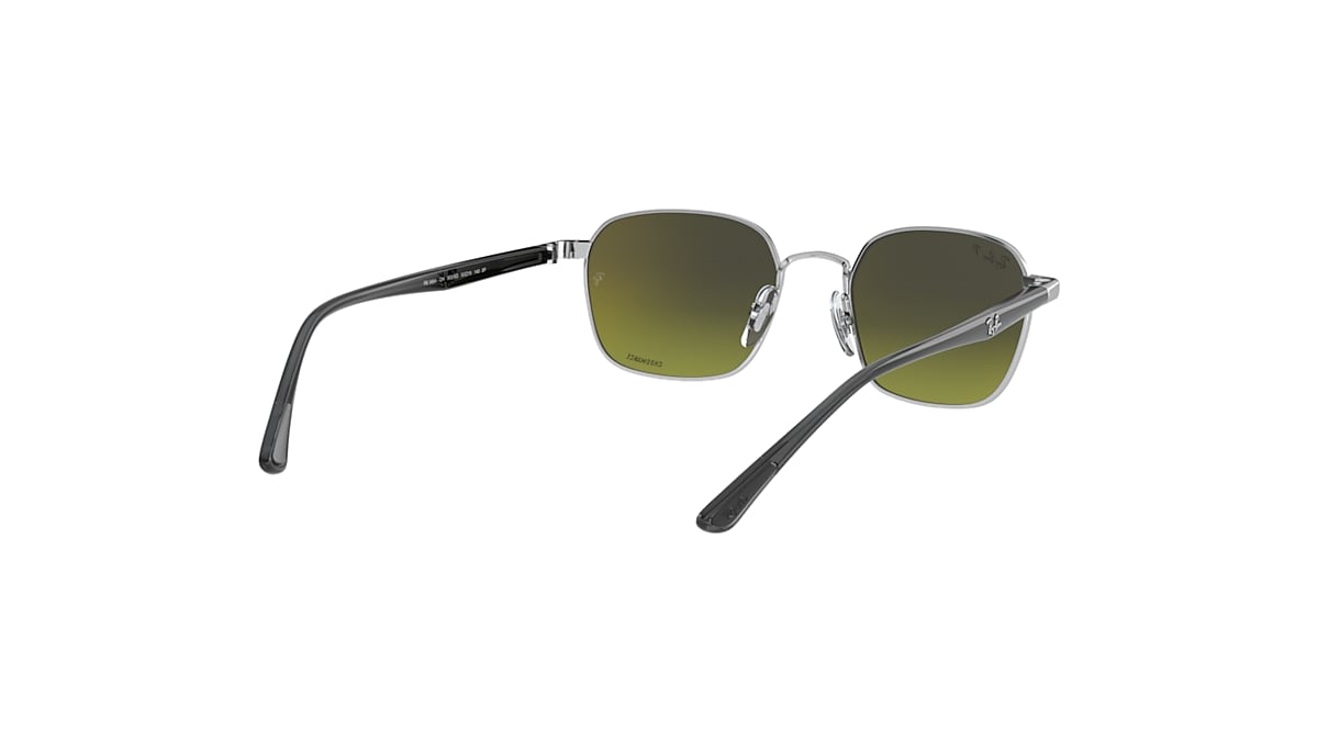 RB3664CH CHROMANCE Sunglasses in Silver and Green - RB3664CH | Ray