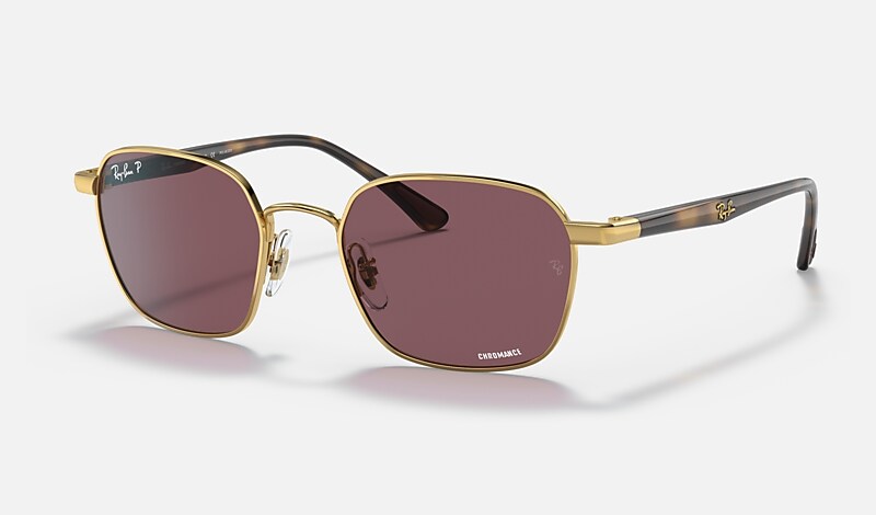 RB3664CH CHROMANCE Sunglasses in Gold and Violet - RB3664CH | Ray