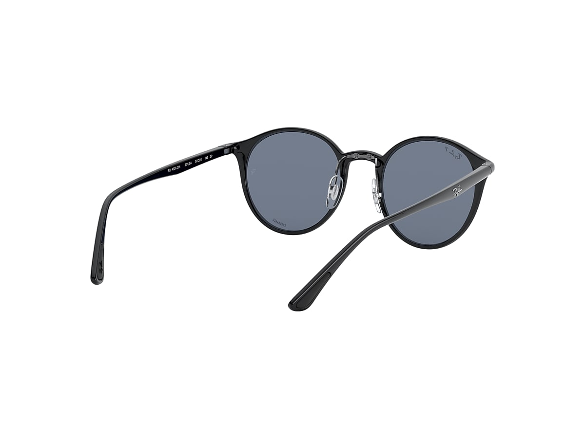 RB4336CH CHROMANCE Sunglasses in Black and Blue - RB4336CH | Ray