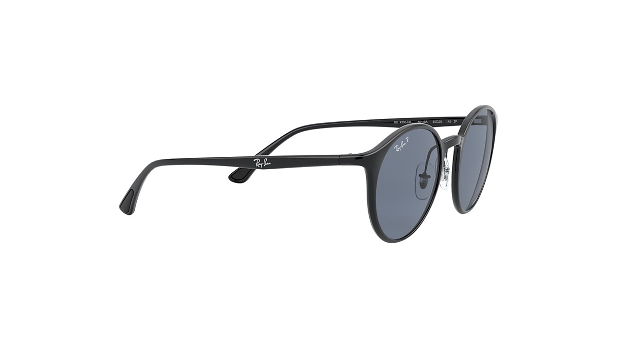 RB4336CH CHROMANCE Sunglasses in Black and Blue - RB4336CH | Ray