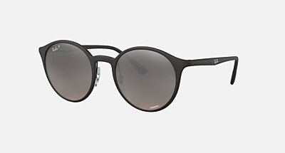 RB4336CH CHROMANCE Sunglasses in Black and Silver - RB4336CH
