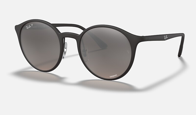 RB4336CH CHROMANCE Sunglasses in Black and Silver - RB4336CH | Ray