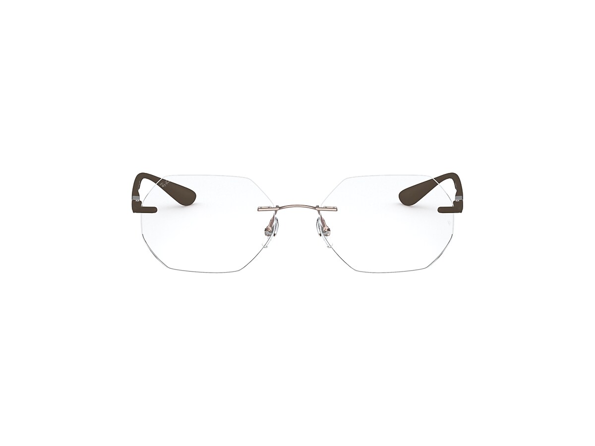 RB8765 OPTICS Eyeglasses with Light Brown Frame - RB8765 | Ray-Ban® US