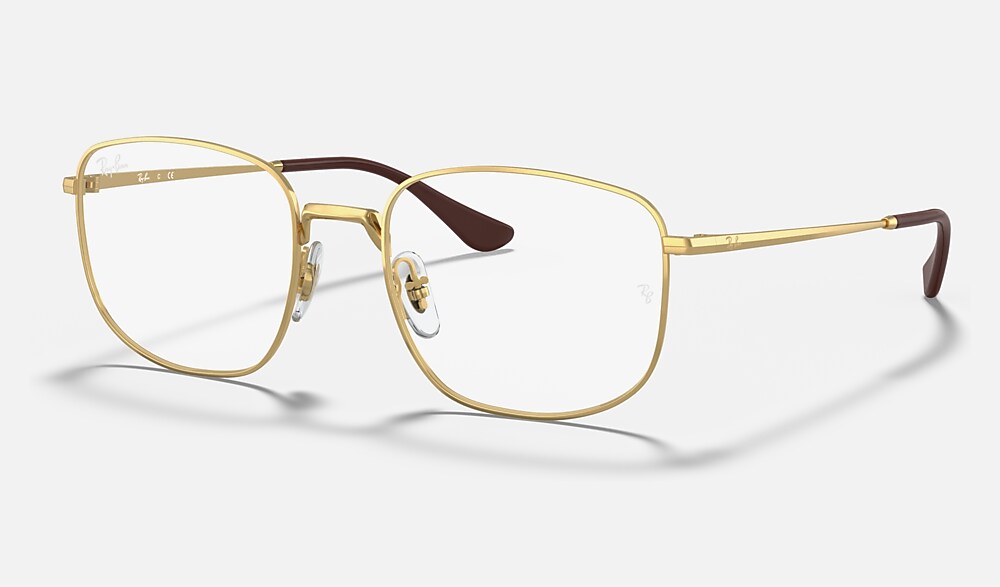 Rb6457 Optics Eyeglasses with Gold Frame | Ray-Ban®