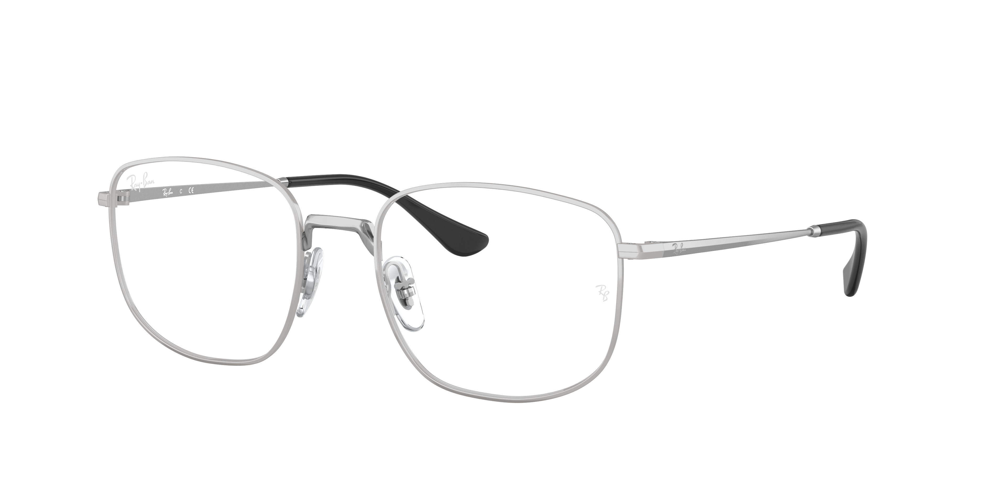 ray ban silver glasses