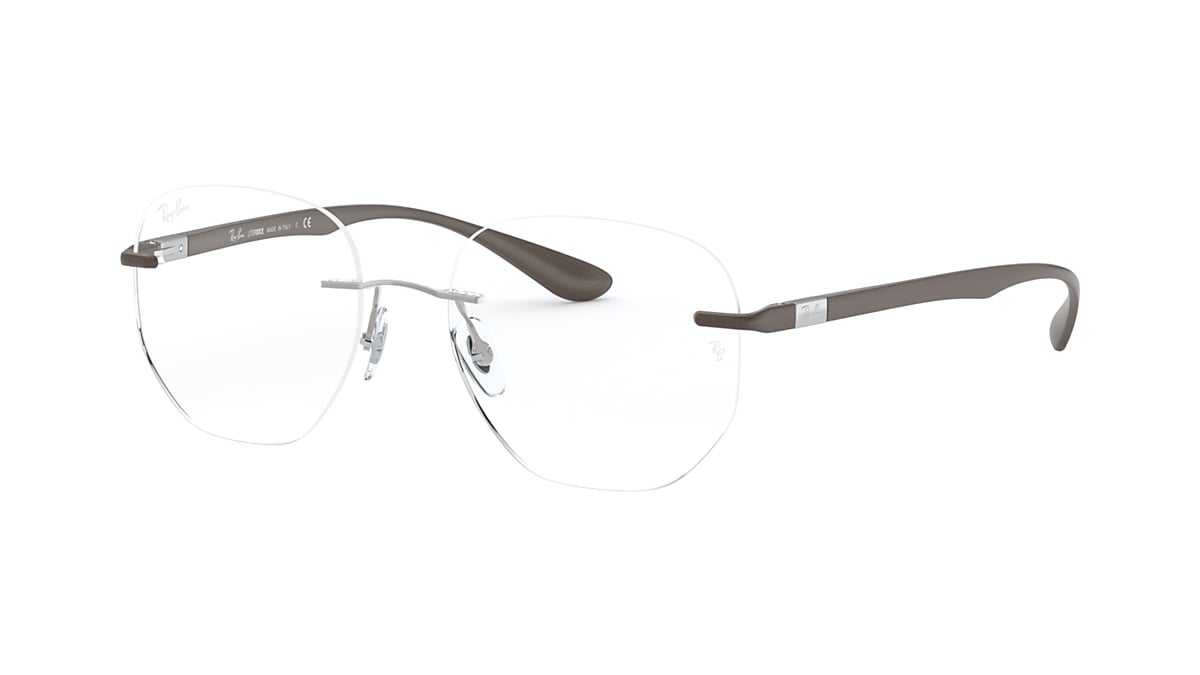 RB8766 OPTICS Eyeglasses with Light Brown Frame - Ray-Ban