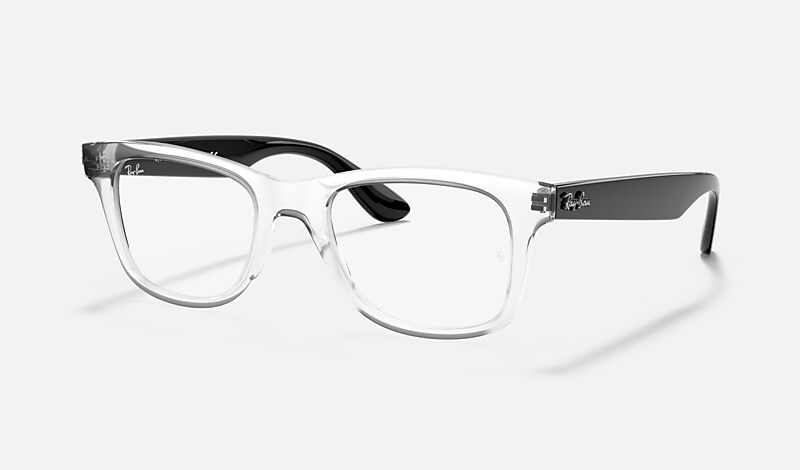 RB4640V OPTICS Eyeglasses with Transparente Frame RB4640V Ray