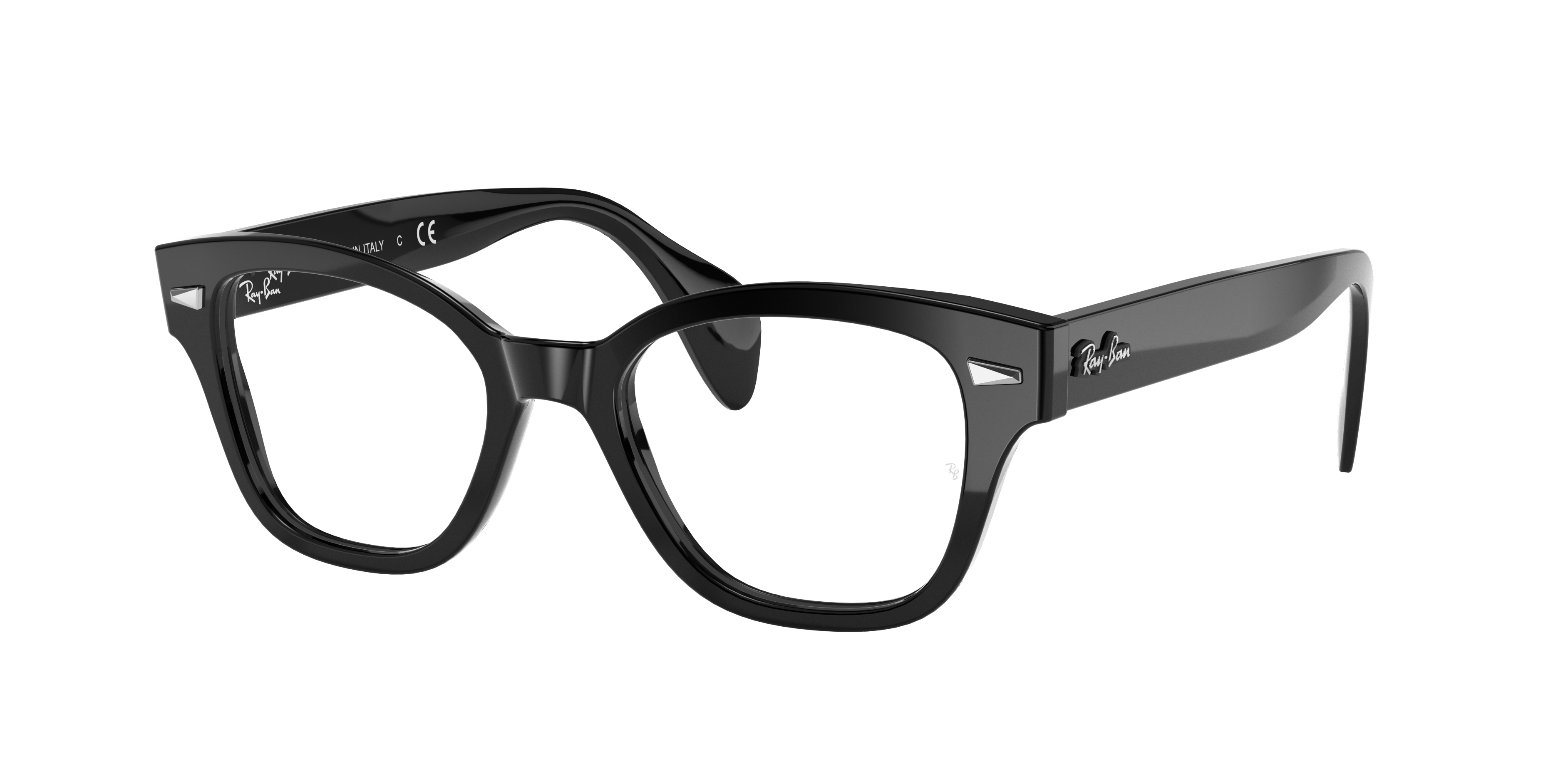 Ray Ban Prescription Glasses 0 Rb00 Shiny Black Acetate 0rx Ray Ban Usa