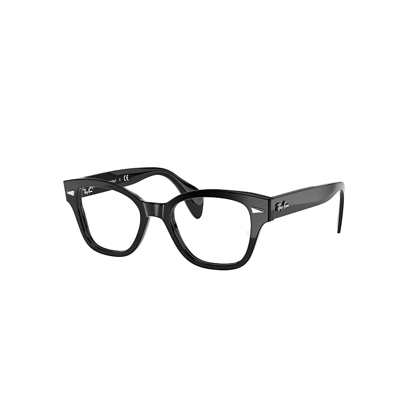 Ray-Ban Rb0880 Optics Eyeglasses Black Frame Clear Lenses 49-19